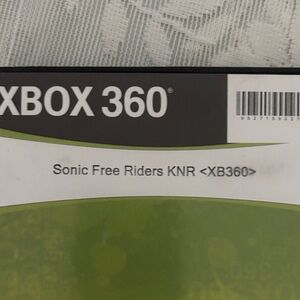 Xbox 360 Sonic Free Riders KNR